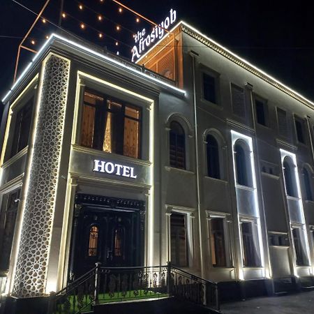 Hotel The Afrosiyob Ok Samarcanda Exterior foto