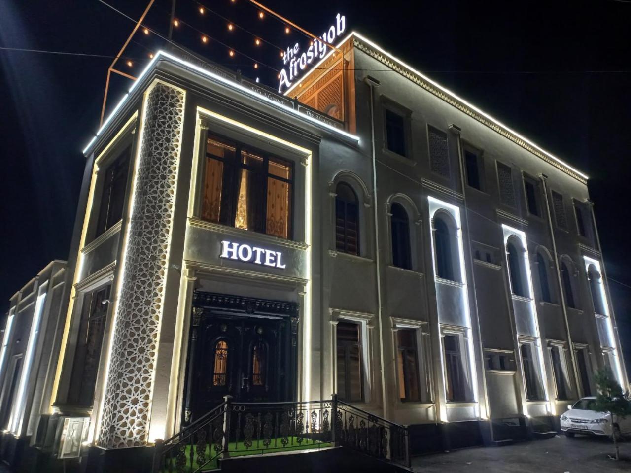 Hotel The Afrosiyob Ok Samarcanda Exterior foto